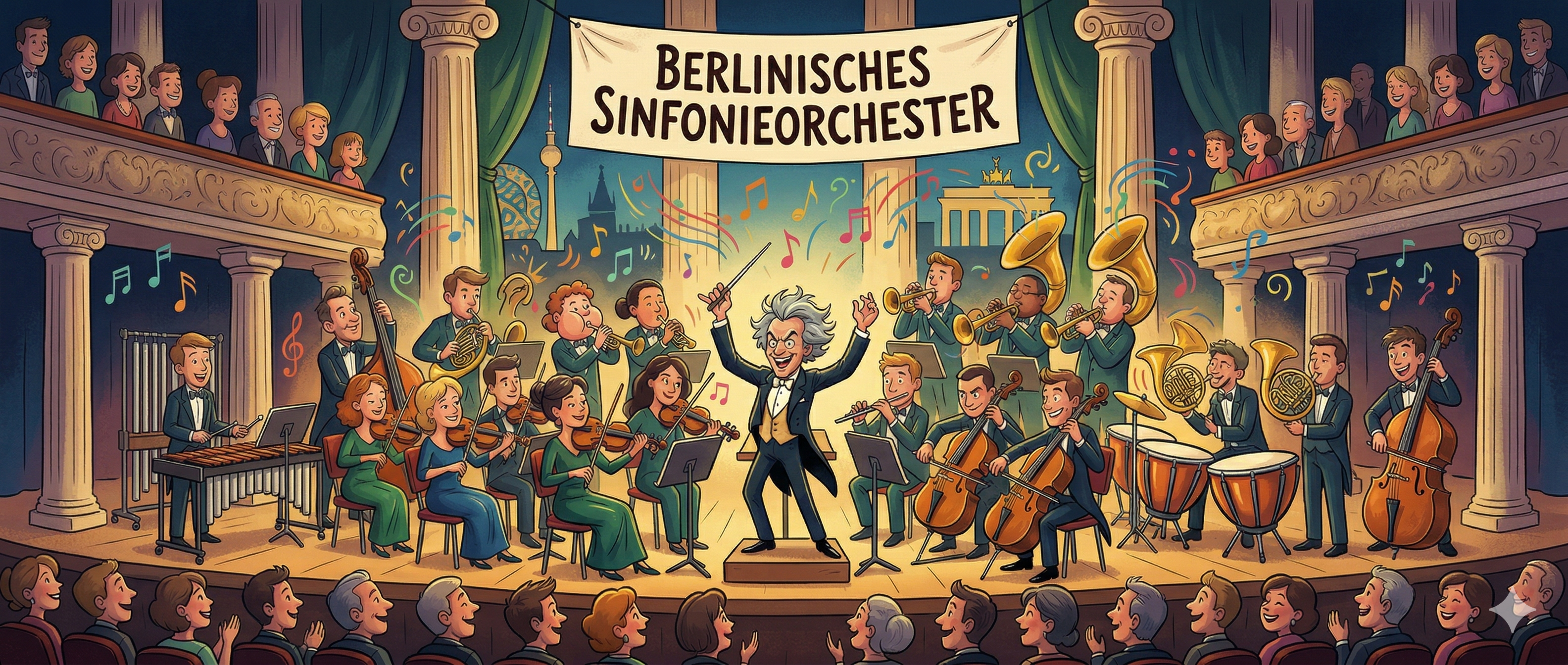 Berlinisches Sinfonieorchester Caricature
